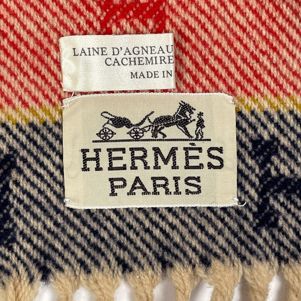 エルメス マフラー フリンジ レディース 【中古】brbag