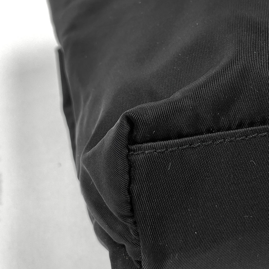 プラダ ロゴプレート トートバッグ ハンドバッグ トートバッグ ナイロン ネロ(ブラック) レディース 【中古】brbag