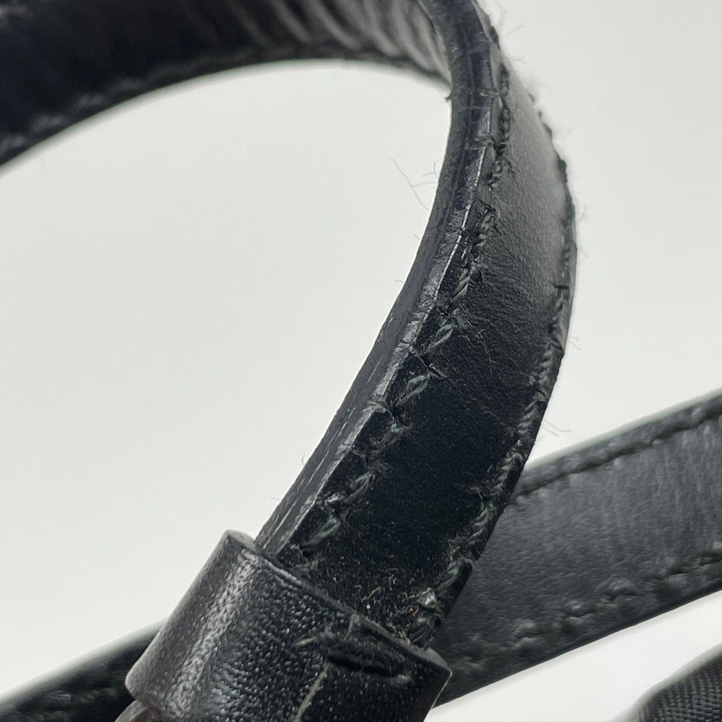 プラダ ロゴプレート トートバッグ ハンドバッグ トートバッグ ナイロン ネロ(ブラック) レディース 【中古】brbag