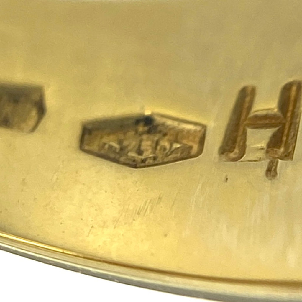 ダミアーニ シトリン デザインリング YG イエローゴールド 指輪 メレダイヤ リング 11.5号 750 シトリン ダイヤモンド レディース 【中古】brjwl