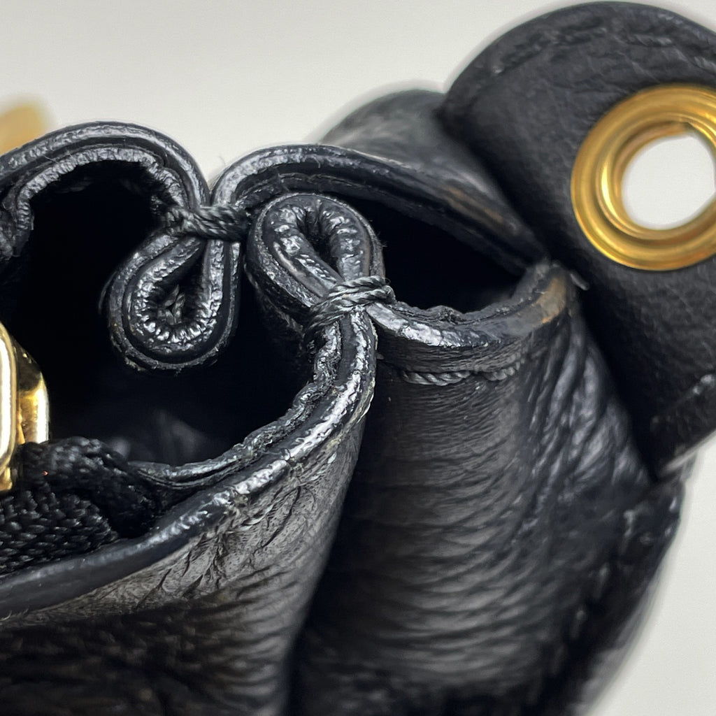 クロエ マーシー ハンドバッグ 2WAY ショルダーバッグ ハンドバッグ レザー ネイビー レディース 【中古】brbag