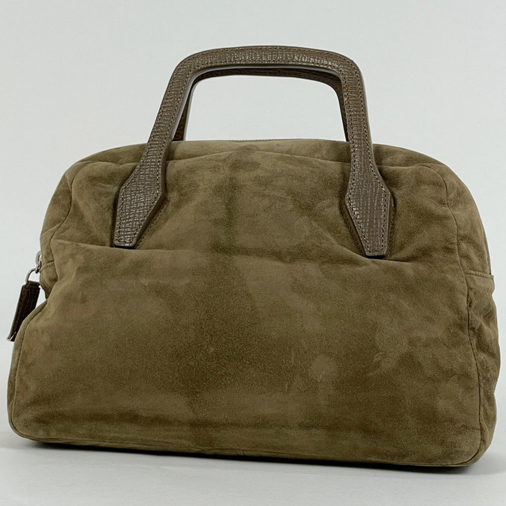 ロエベ ロゴ ハンドバッグ 2WAY ハンドバッグ レザー ブラウン レディース 【中古】brbag