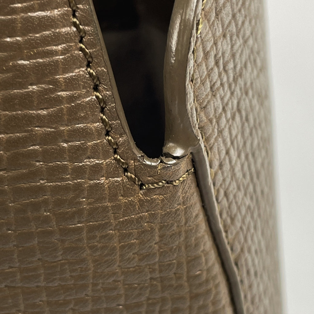 ロエベ ロゴ ハンドバッグ 2WAY ハンドバッグ レザー ブラウン レディース 【中古】brbag