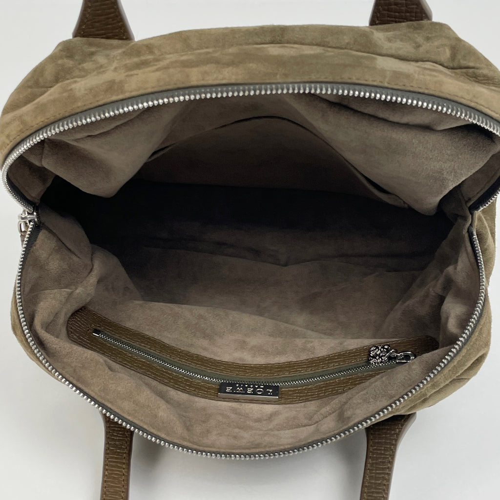 ロエベ ロゴ ハンドバッグ 2WAY ハンドバッグ レザー ブラウン レディース 【中古】brbag