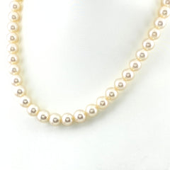 タサキ パール デザインネックレス シルバー 真珠 ネックレス SV パール レディース 【中古】brjwl