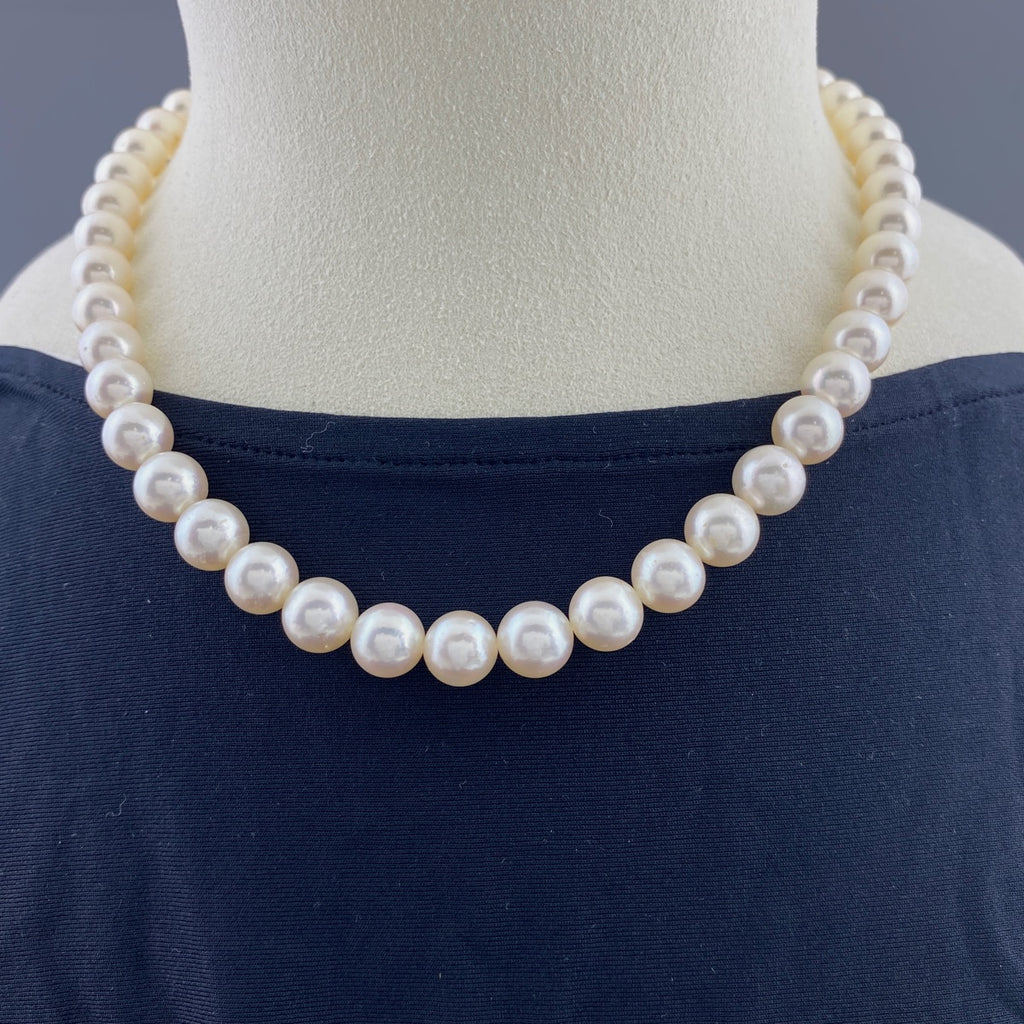 タサキ パール デザインネックレス シルバー 真珠 ネックレス SV パール レディース 【中古】brjwl