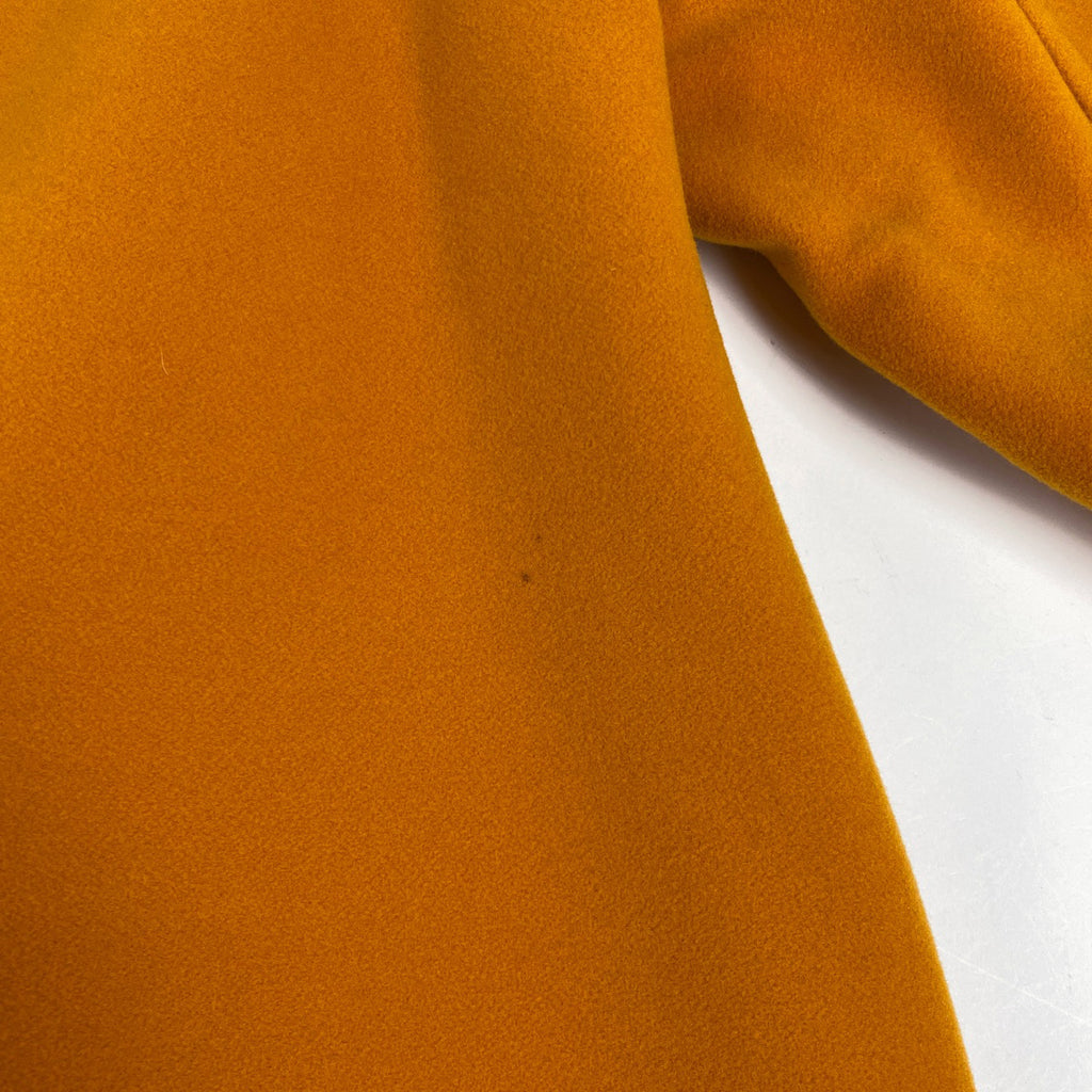 イヴ・サンローラン テーラード コート シングル アウター その他コート 毛 オレンジ レディース 【中古】brapp