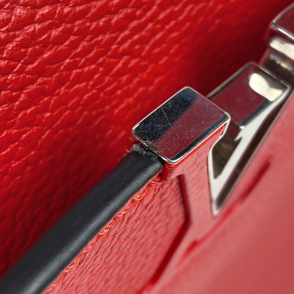 ルイ・ヴィトン カプシーヌ BB 2WAY ショルダーバッグ ハンドバッグ トリヨン ルビー(レッド) M94754 レディース 【中古】brbag