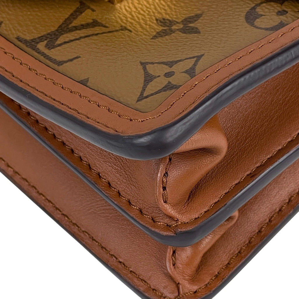 ルイ・ヴィトン ドーフィーヌ MINI 肩掛け 斜め掛け ショルダーバッグ モノグラム ブラウン M44580 レディース 【中古】brbag