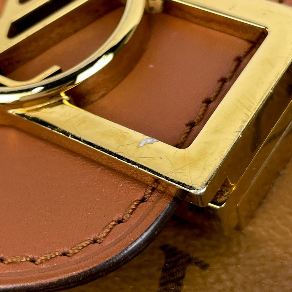 ルイ・ヴィトン ドーフィーヌ MINI 肩掛け 斜め掛け ショルダーバッグ モノグラム ブラウン M44580 レディース 【中古】brbag