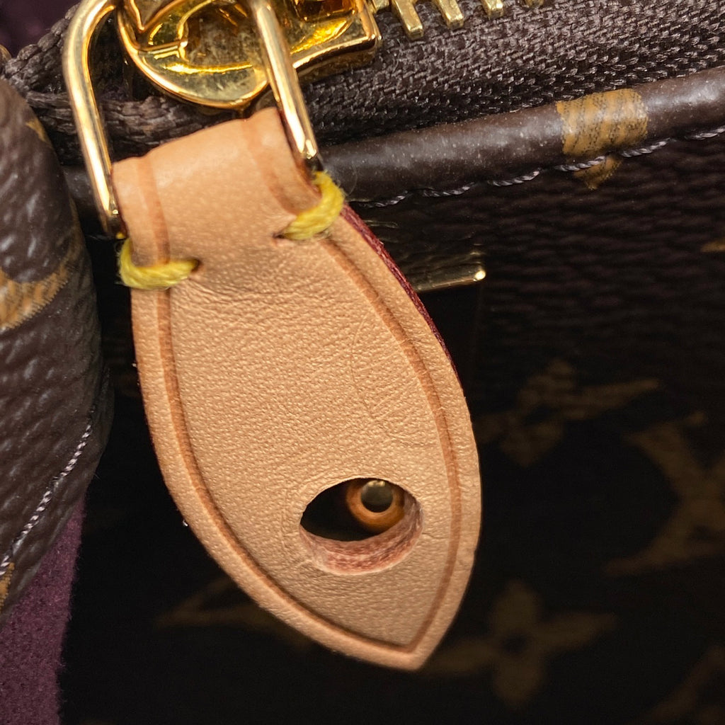 ルイ・ヴィトン モンテーニュ BB ショルダーバッグ 2WAY ハンドバッグ モノグラム ブラウン M41055 レディース 【中古】brbag