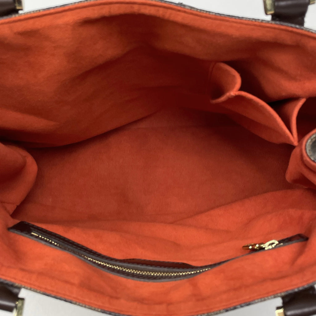 ルイ・ヴィトン ユゼス ショルダーバッグ 手提げ トートバッグ ダミエ ブラウン N51128 レディース 【中古】brbag