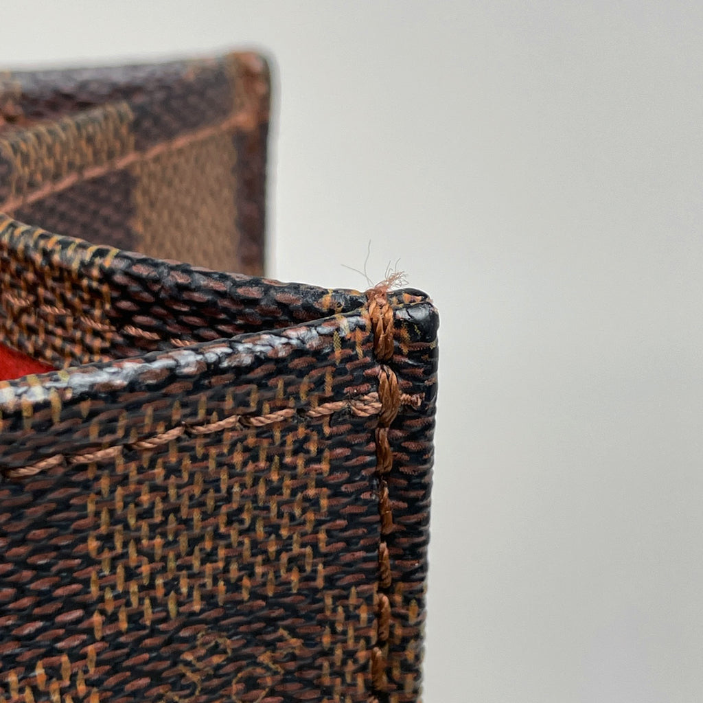 ルイ・ヴィトン サックプラ 通学鞄 ハンドバッグ トートバッグ ダミエ ブラウン N51140 レディース 【中古】brbag