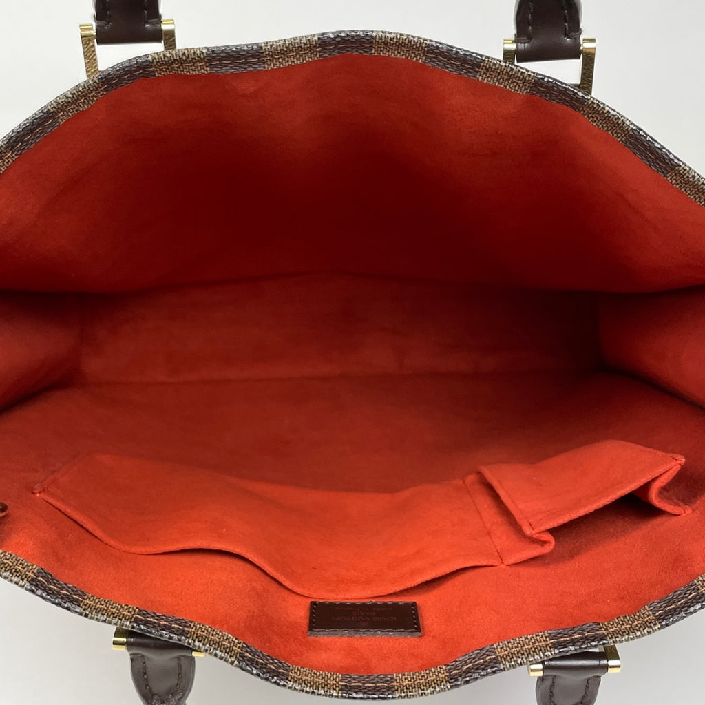 ルイ・ヴィトン サックプラ 通学鞄 ハンドバッグ トートバッグ ダミエ ブラウン N51140 レディース 【中古】brbag