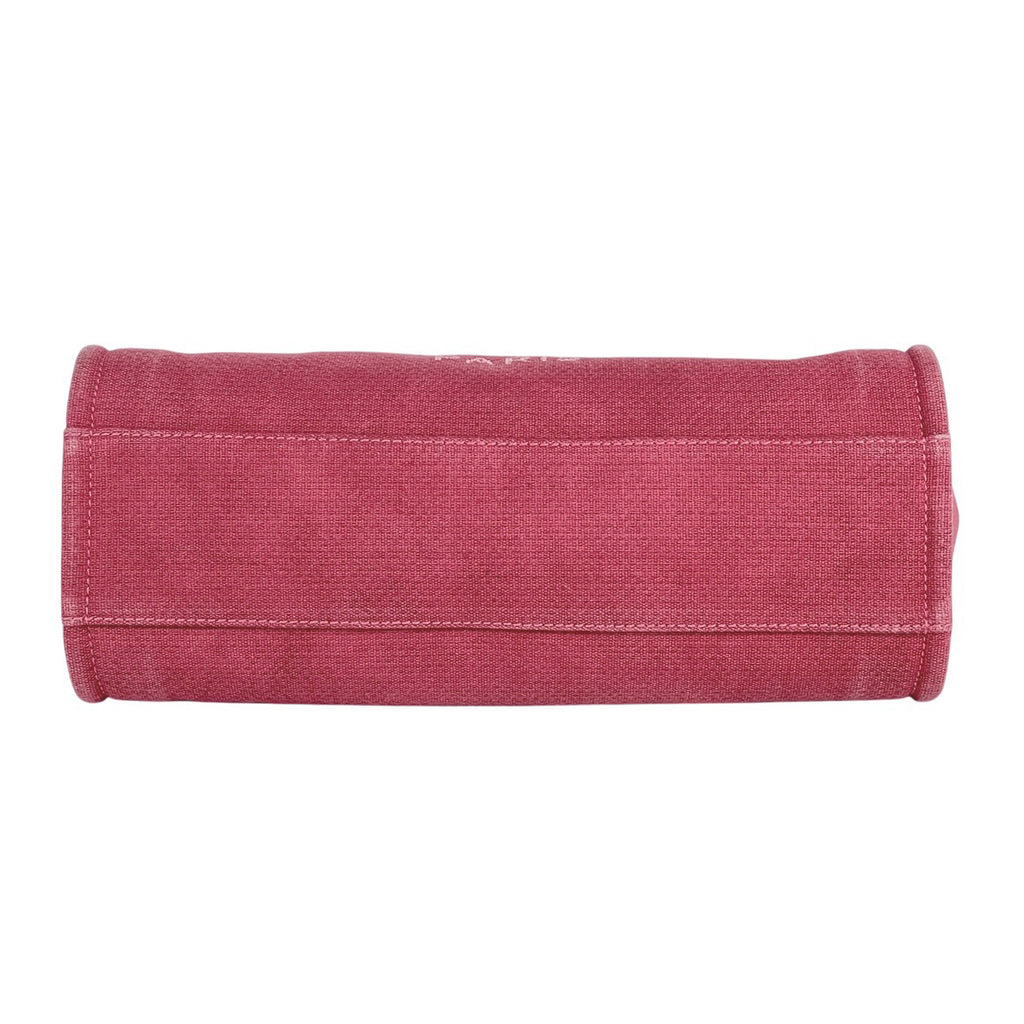 シャネル ドーヴィルライン チェーン トートバッグ ココマーク ショルダーバッグ トートバッグ キャンバス レッド A67001 レディース 【中古】brbag