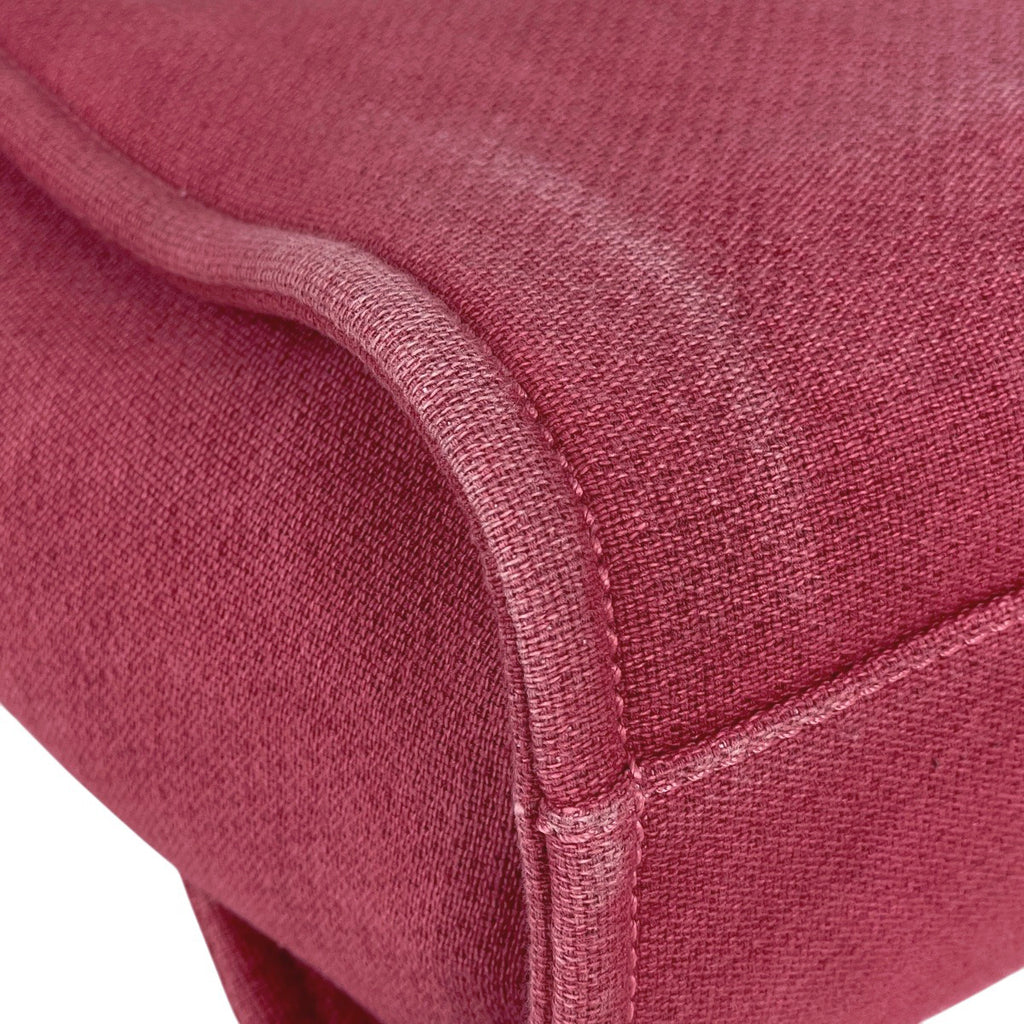 シャネル ドーヴィルライン チェーン トートバッグ ココマーク ショルダーバッグ トートバッグ キャンバス レッド A67001 レディース 【中古】brbag