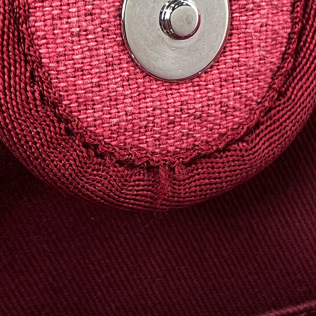 シャネル ドーヴィルライン チェーン トートバッグ ココマーク ショルダーバッグ トートバッグ キャンバス レッド A67001 レディース 【中古】brbag