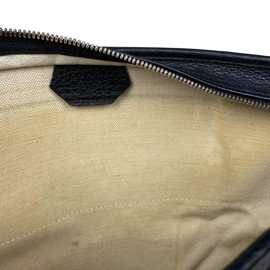 ゴヤール グレナディン ワンショルダー 肩掛け ショルダーバッグ コーティングキャンバス ブラック レディース 【中古】brbag