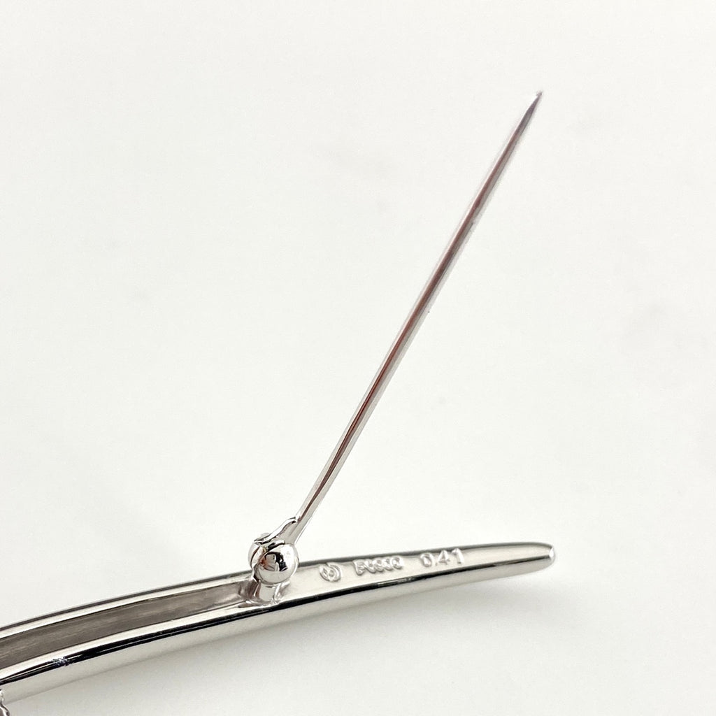 タサキ メレダイヤ デザインブローチ プラチナ ブローチ Pt900 ダイヤモンド レディース 【中古】brjwl