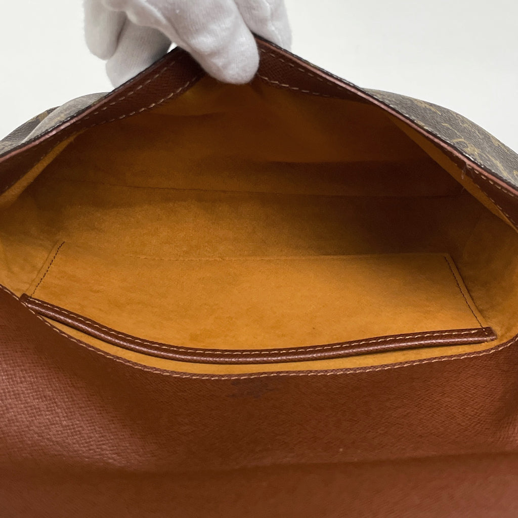 ルイ・ヴィトン ミュゼット タンゴ ショート 肩掛け ショルダーバッグ モノグラム ブラウン M51257 レディース 【中古】brbag