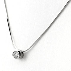 ダイヤモンド デザインネックレス プラチナ ペンダント ネックレス Pt900 Pt850 ダイヤモンド レディース 【中古】nbjwl