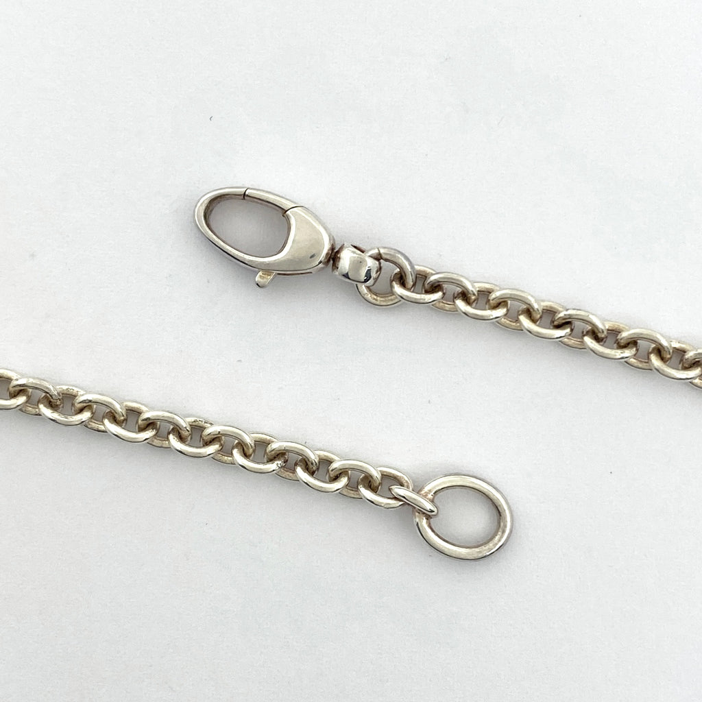 グッチ GGロゴ ネックレス インターロッキングG ネックレス シルバー925 シルバー レディース 【中古】bracc