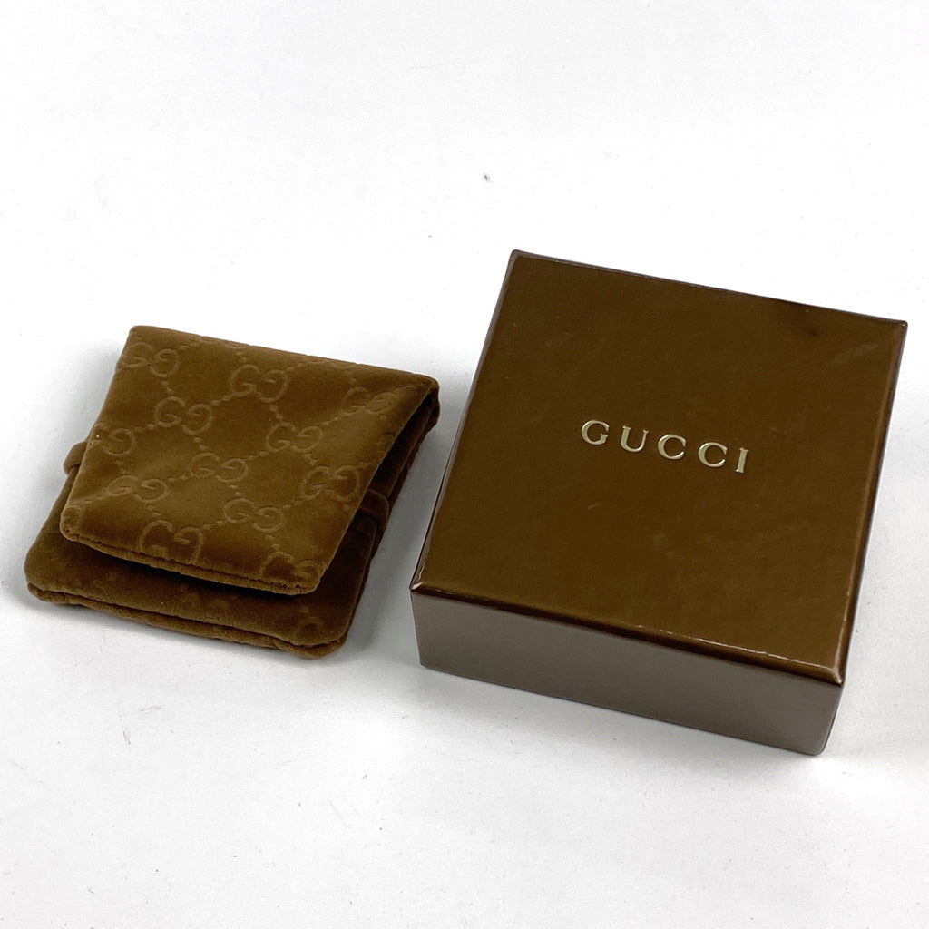 グッチ GGロゴ ネックレス インターロッキングG ネックレス シルバー925 シルバー レディース 【中古】bracc