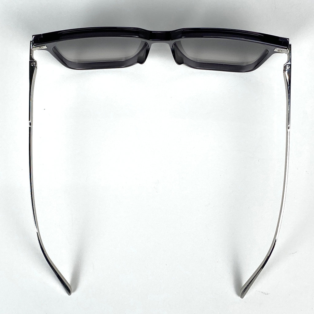 ルイ・ヴィトン LV ライズ サングラス モノグラム アイウェア グラデーション サングラス プラスチック メタル ブラック シルバー Z2209E メンズ 【中古】brbag