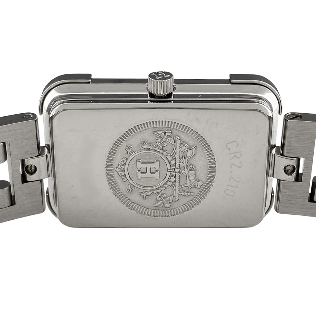 エルメス クロアジュール CR2.210 腕時計 SS クォーツ レディース 【中古】wtcbb