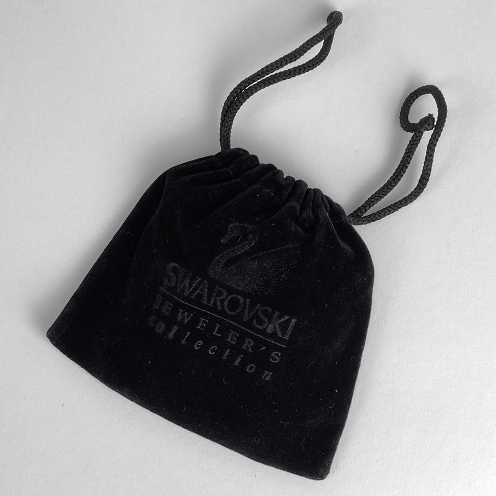 スワロフスキー クリスタル デザイン ピアス ジルコニア スイング ピアス GP ゴールド レディース 【中古】bracc