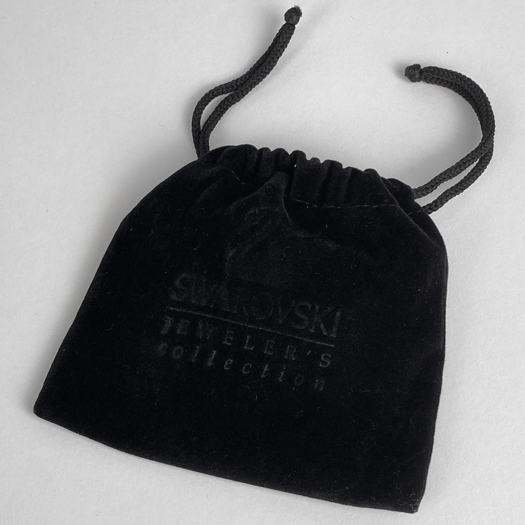 スワロフスキー クリスタル デザイン ピアス ジルコニア スイング ピアス GP ゴールド レディース 【中古】bracc