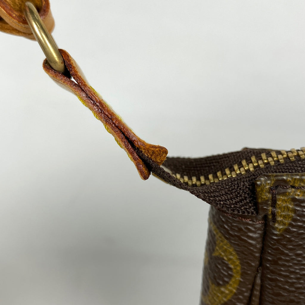 ルイ・ヴィトン ポシェット アクセソワール メイク コスメ アクセサリーポーチ モノグラム ブラウン M51980 レディース 【中古】brbag