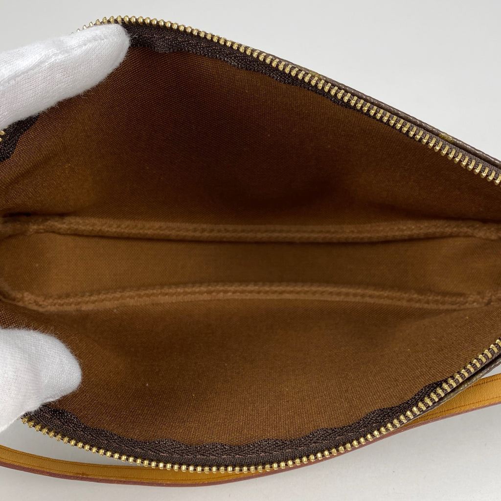 ルイ・ヴィトン ポシェット アクセソワール メイク コスメ アクセサリーポーチ モノグラム ブラウン M51980 レディース 【中古】brbag