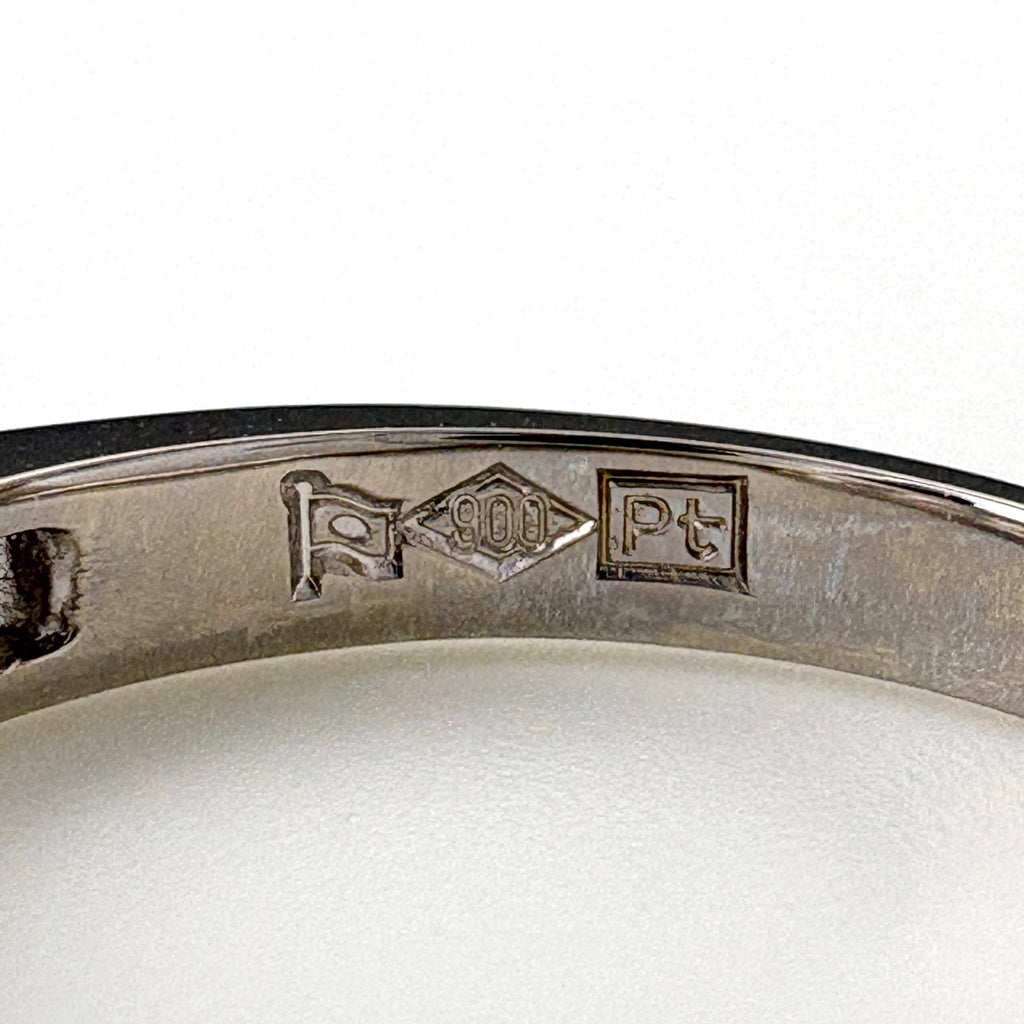 メレダイヤ デザインリング プラチナ 指輪 リング 8号 Pt900 ダイヤモンド レディース ノンブランドジュエリー 【中古】nbjwl