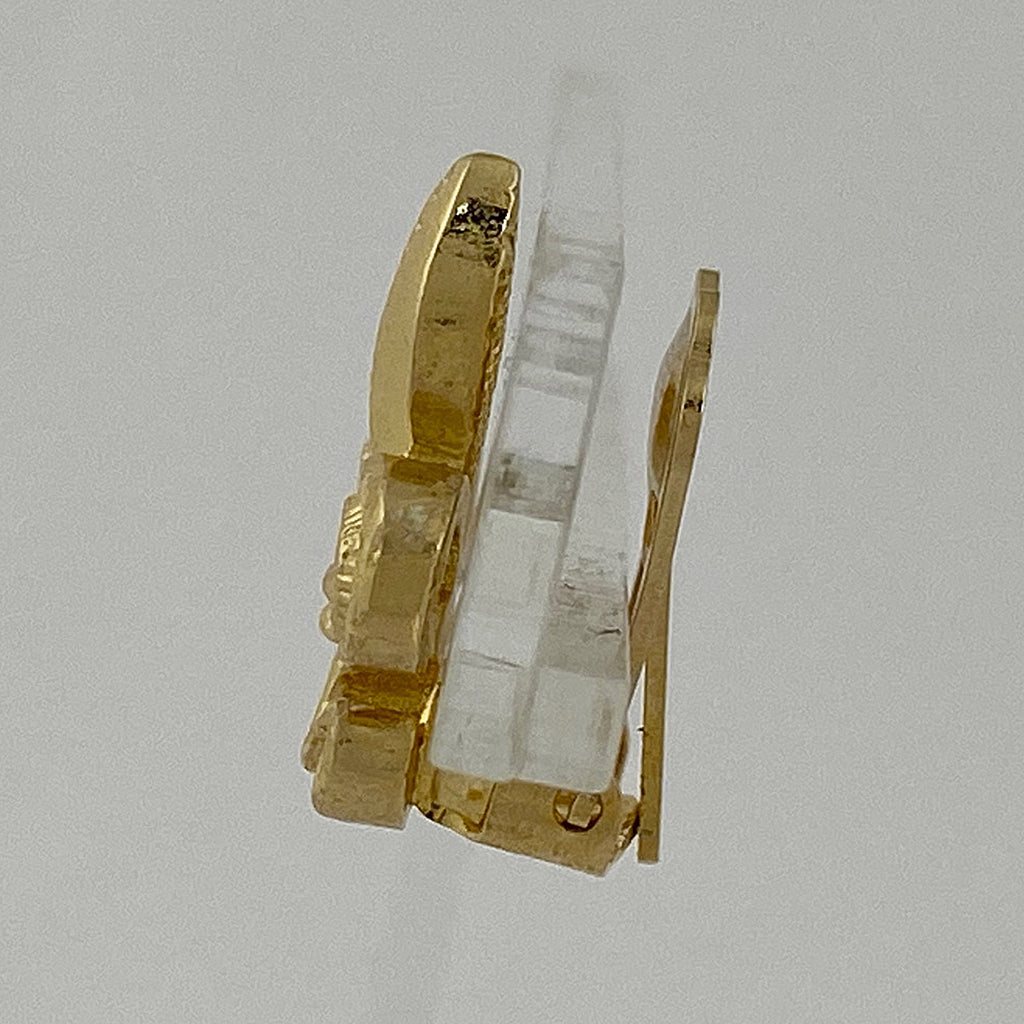 クリスチャンディオール デザイン イヤリング GP ゴールド レディース 【中古】bracc