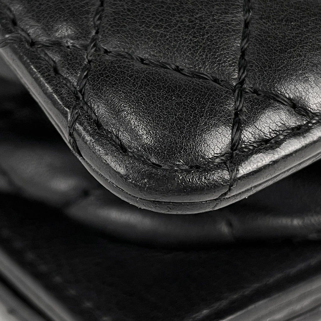 シャネル ボーイシャネル チェーン ショルダーバッグ ココマーク ショルダーバッグ レザー ブラック レディース 【中古】brbag