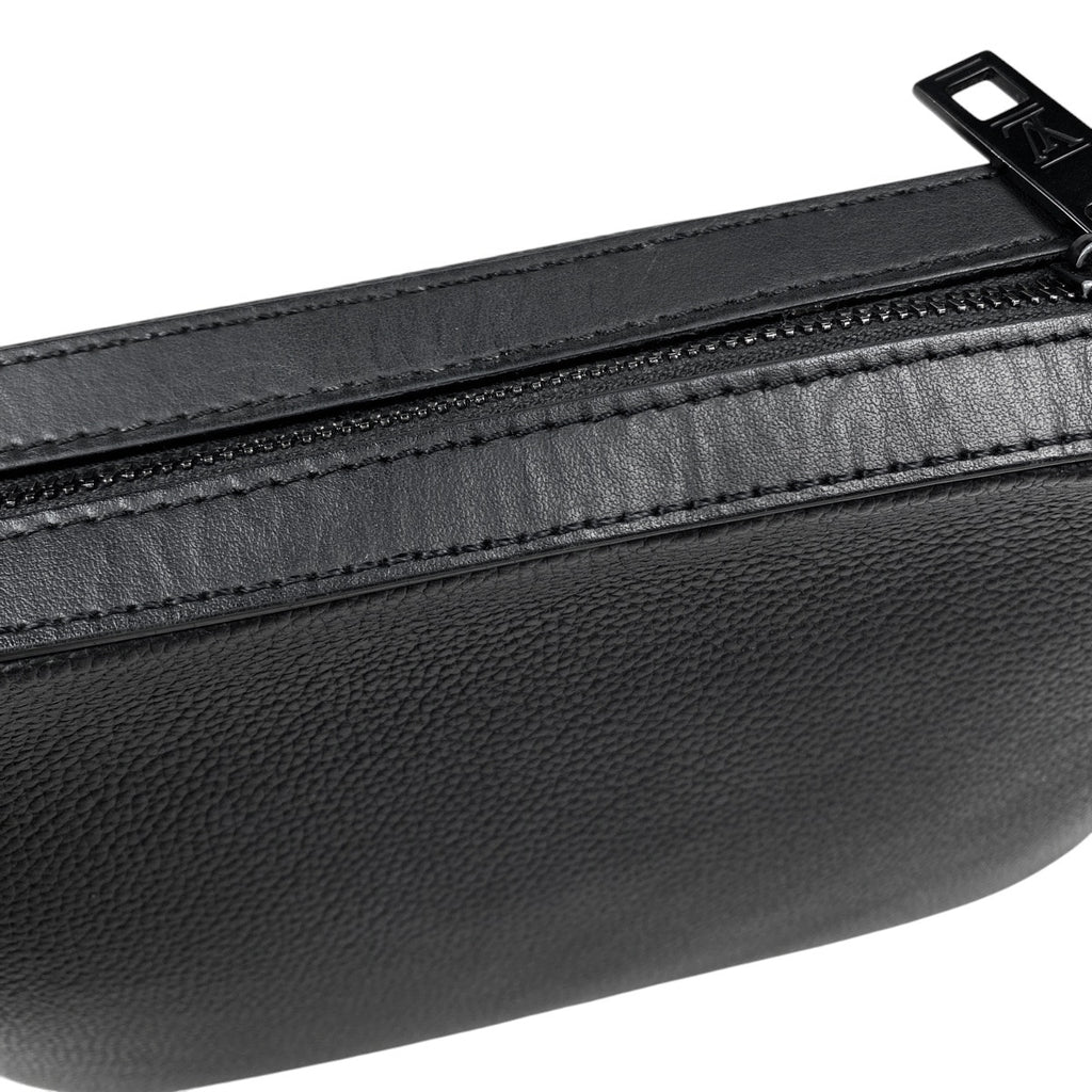 ルイ・ヴィトン ファストライン メッセンジャー LV アエログラム ショルダーバッグ レザー ノワール M22482 メンズ 【中古】brbag