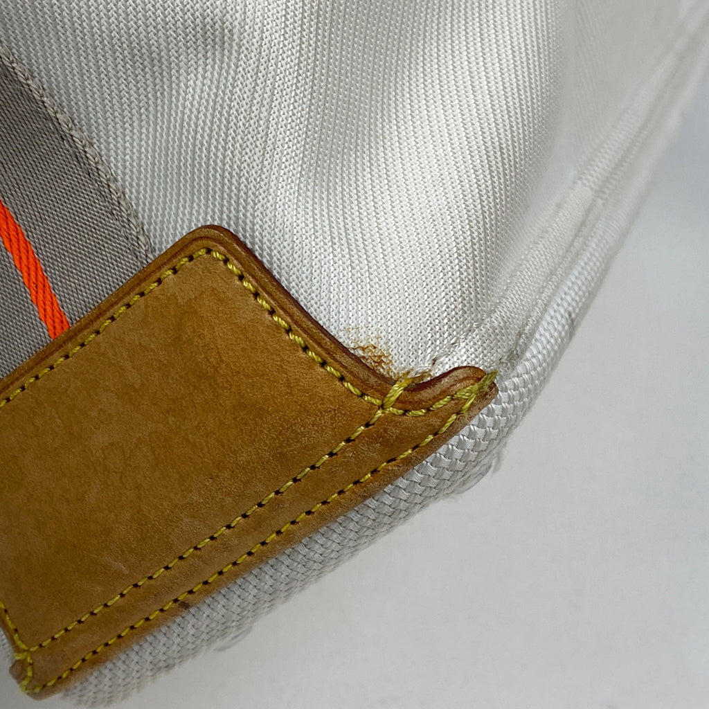 ルイ・ヴィトン ボランティア 2003年 ヴィトンカップ ショルダーバッグ ダミエジェアン ホワイト M80634 メンズ 【中古】brbag