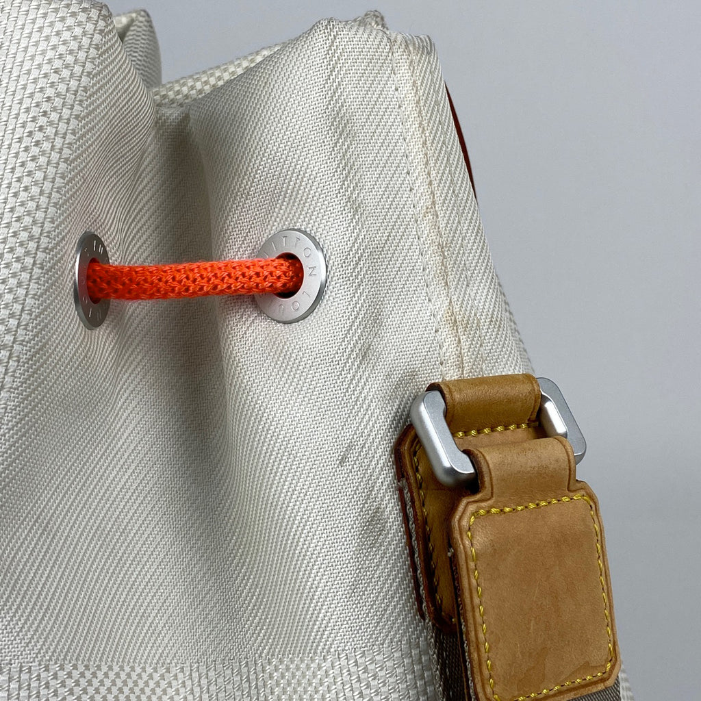 ルイ・ヴィトン ボランティア 2003年 ヴィトンカップ ショルダーバッグ ダミエジェアン ホワイト M80634 メンズ 【中古】brbag