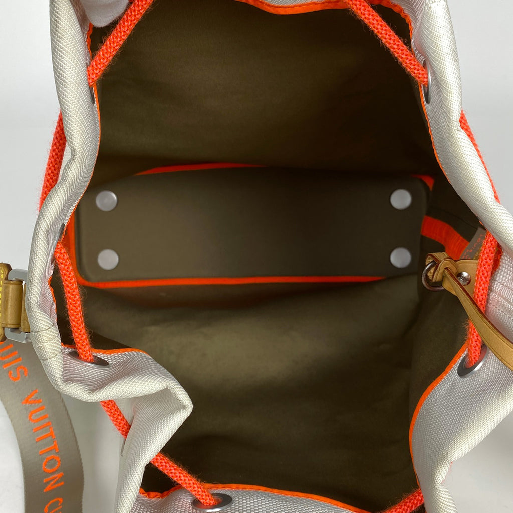 ルイ・ヴィトン ボランティア 2003年 ヴィトンカップ ショルダーバッグ ダミエジェアン ホワイト M80634 メンズ 【中古】brbag