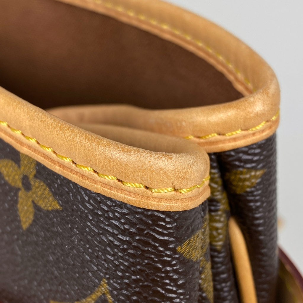 ルイ・ヴィトン バティニョール オリゾンタル ショルダーバッグ トートバッグ モノグラム ブラウン M51154 レディース 【中古】brbag