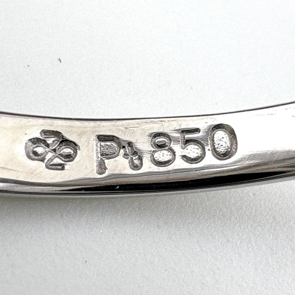 メレダイヤ デザインリング プラチナ 指輪 リング 12.5号 Pt850 ダイヤモンド レディース ノンブランドジュエリー 【中古】nbjwl