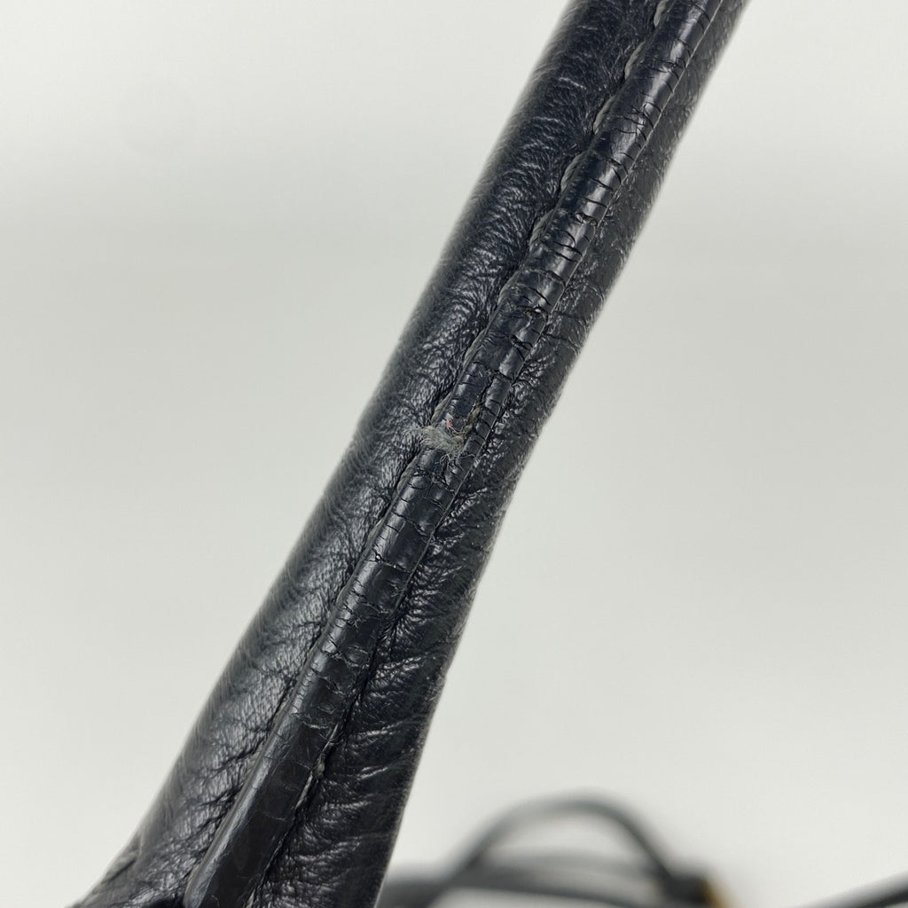 クロエ パディントン ハンドバッグ 手提げ 肩掛け ハンドバッグ レザー ブラック レディース 【中古】brbag