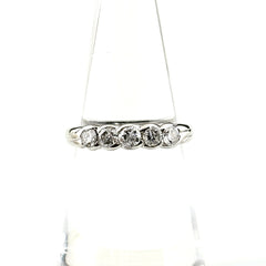 メレダイヤ デザインリング プラチナ 指輪 リング 11号 Pt900 ダイヤモンド レディース ノンブランドジュエリー 【中古】nbjwl