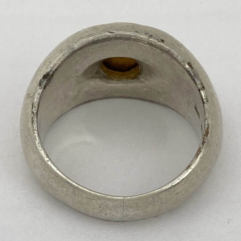 エルメス セリエ リング 指輪 K18 リング 18号 シルバー メンズ 【中古】bracc