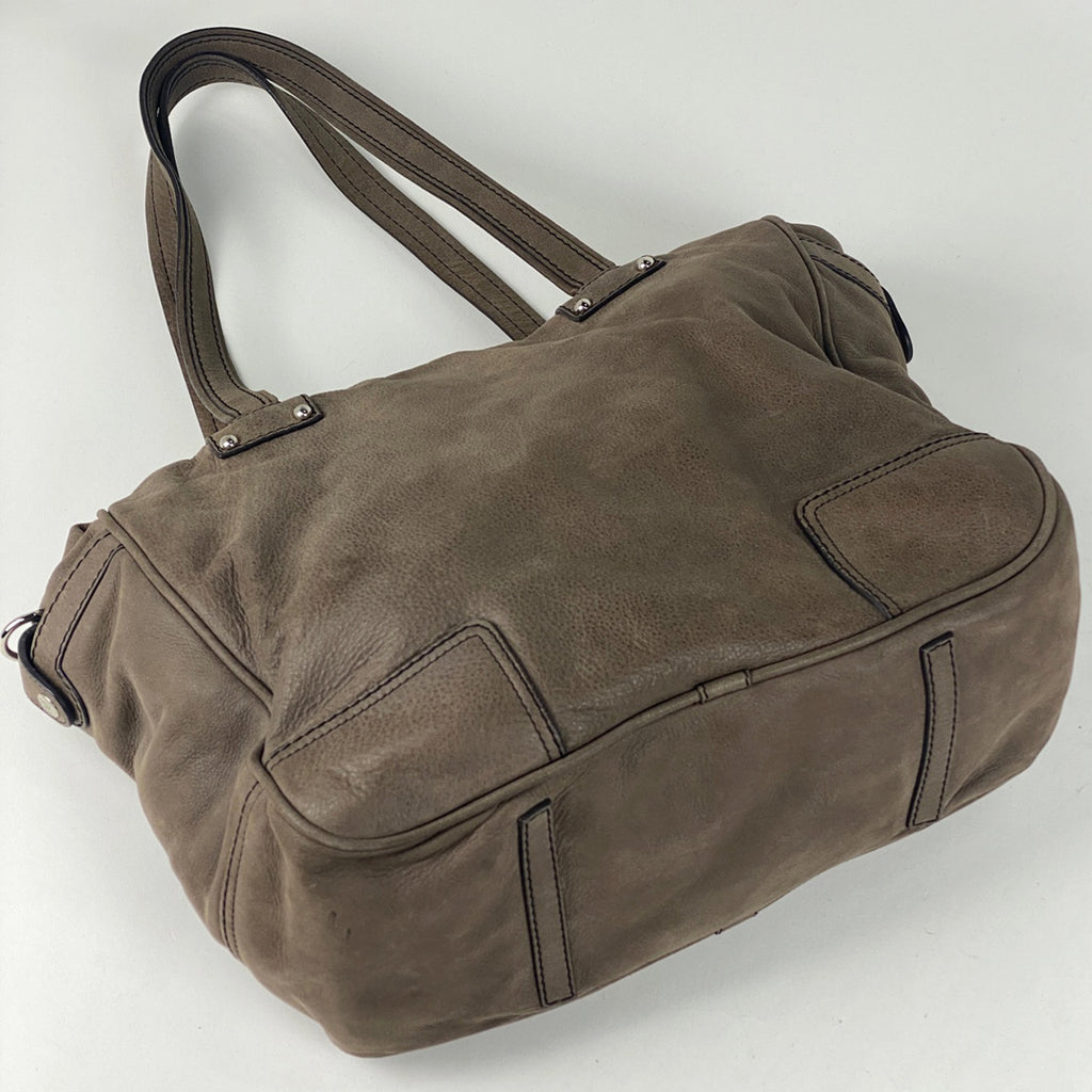 ロエベ アナグラム トートバッグ ショルダーバッグ トートバッグ レザー ブラウン レディース 【中古】brbag