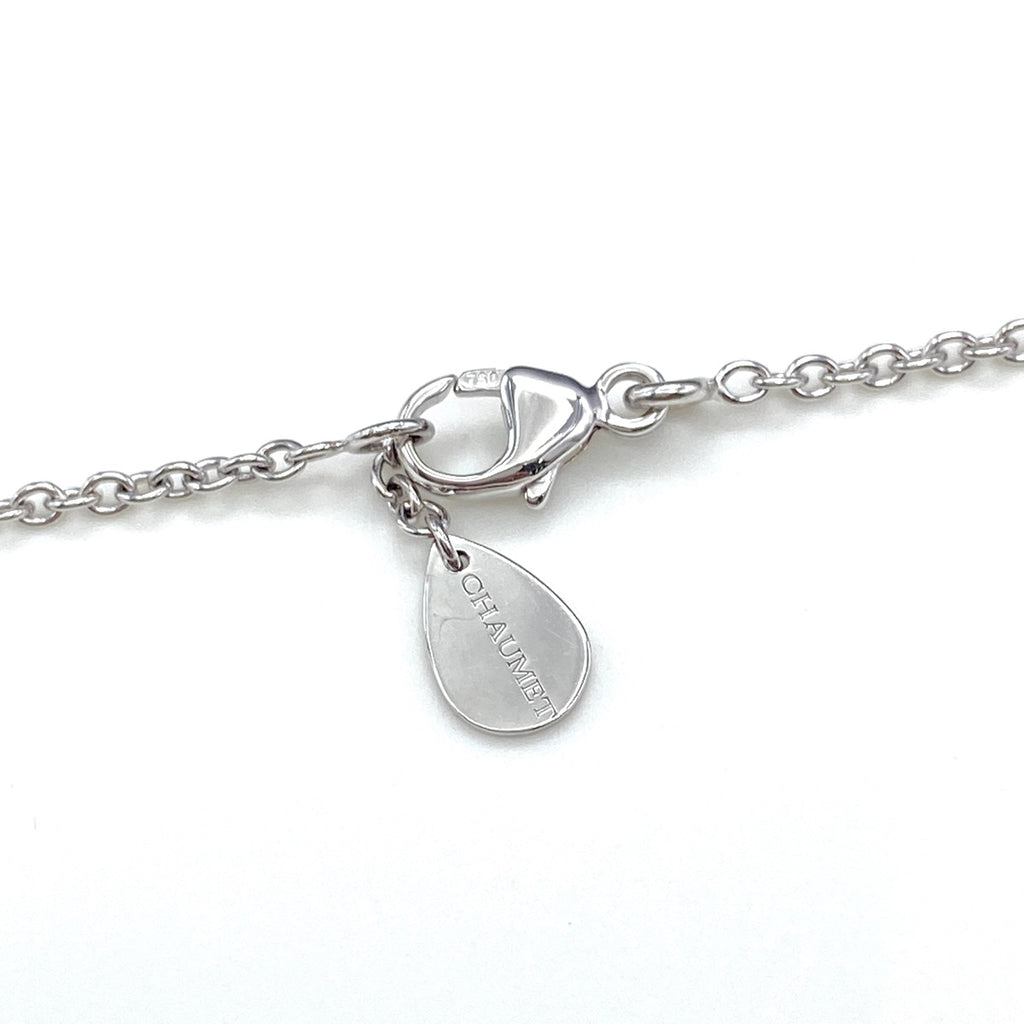 ショーメ ジョセフィーヌ ネックレス ペンダント メレダイヤ ネックレス 750 ダイヤモンド レディース 【中古】brjwl