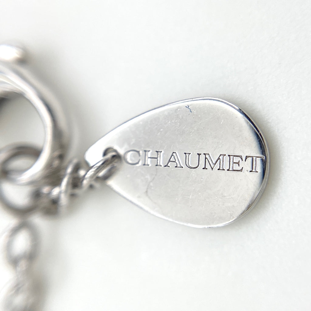 ショーメ ジョセフィーヌ ネックレス ペンダント メレダイヤ ネックレス 750 ダイヤモンド レディース 【中古】brjwl