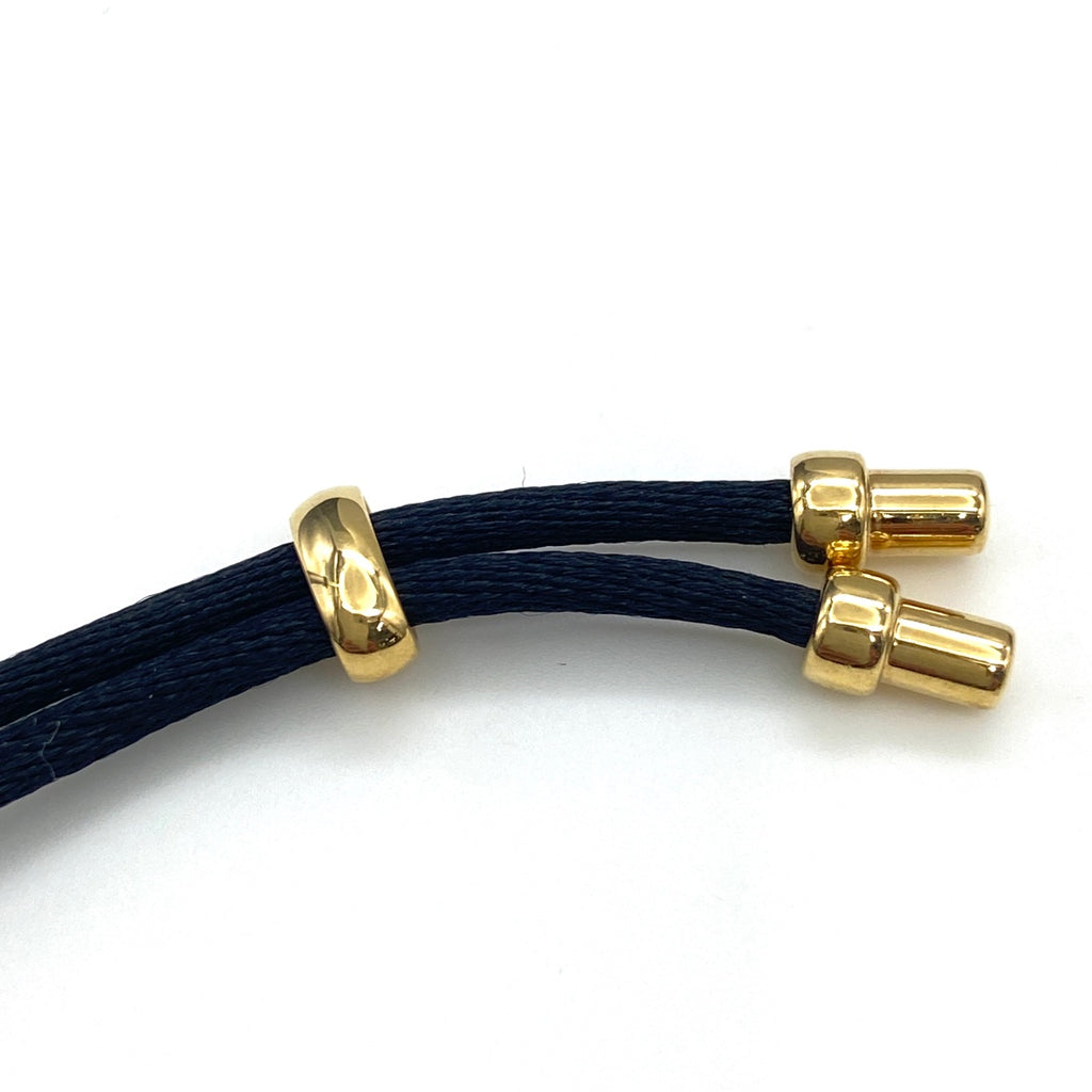 ショーメ アノーコード ネックレス YG イエローゴールド ペンダント メレダイヤ ネックレス 750 ダイヤモンド レディース 【中古】brjwl