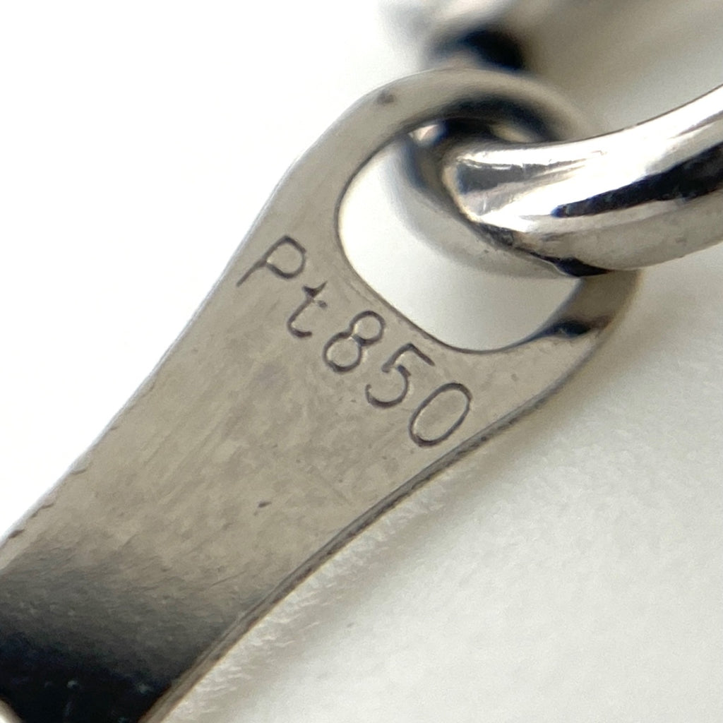 ダイヤモンド デザインネックレス プラチナ ペンダント ネックレス Pt900 Pt850 ダイヤモンド レディース 【中古】nbjwl